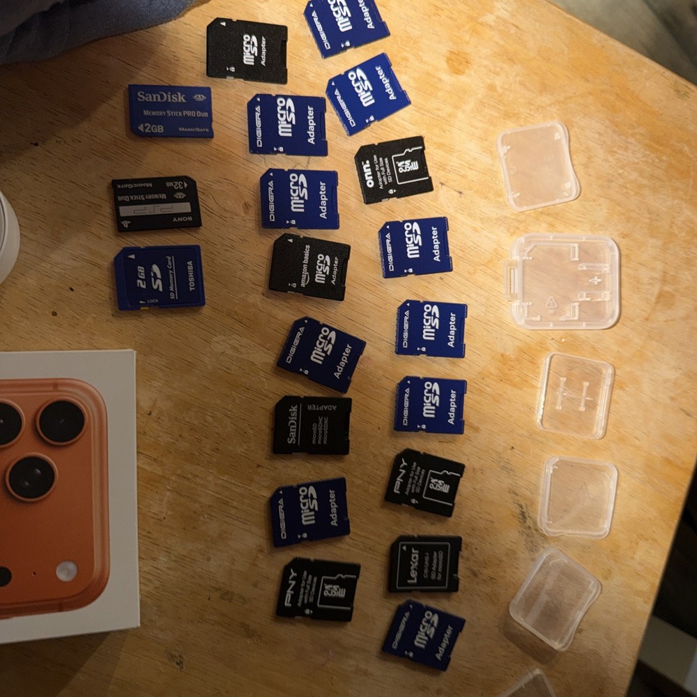 Camera Memory Lot Plus Extras