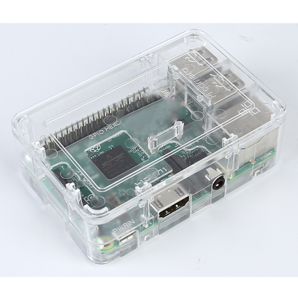 ABS Raspberry Pi Case (Transparent) - Updated for Raspberry Pi 3 2 & B+