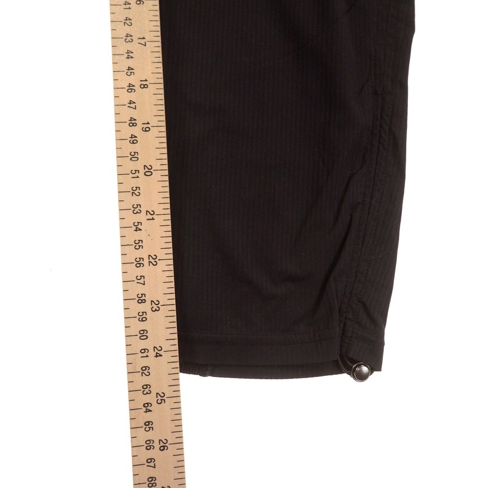 Lululemon Black Capri Pants Womens 4 Pull On Drawstring