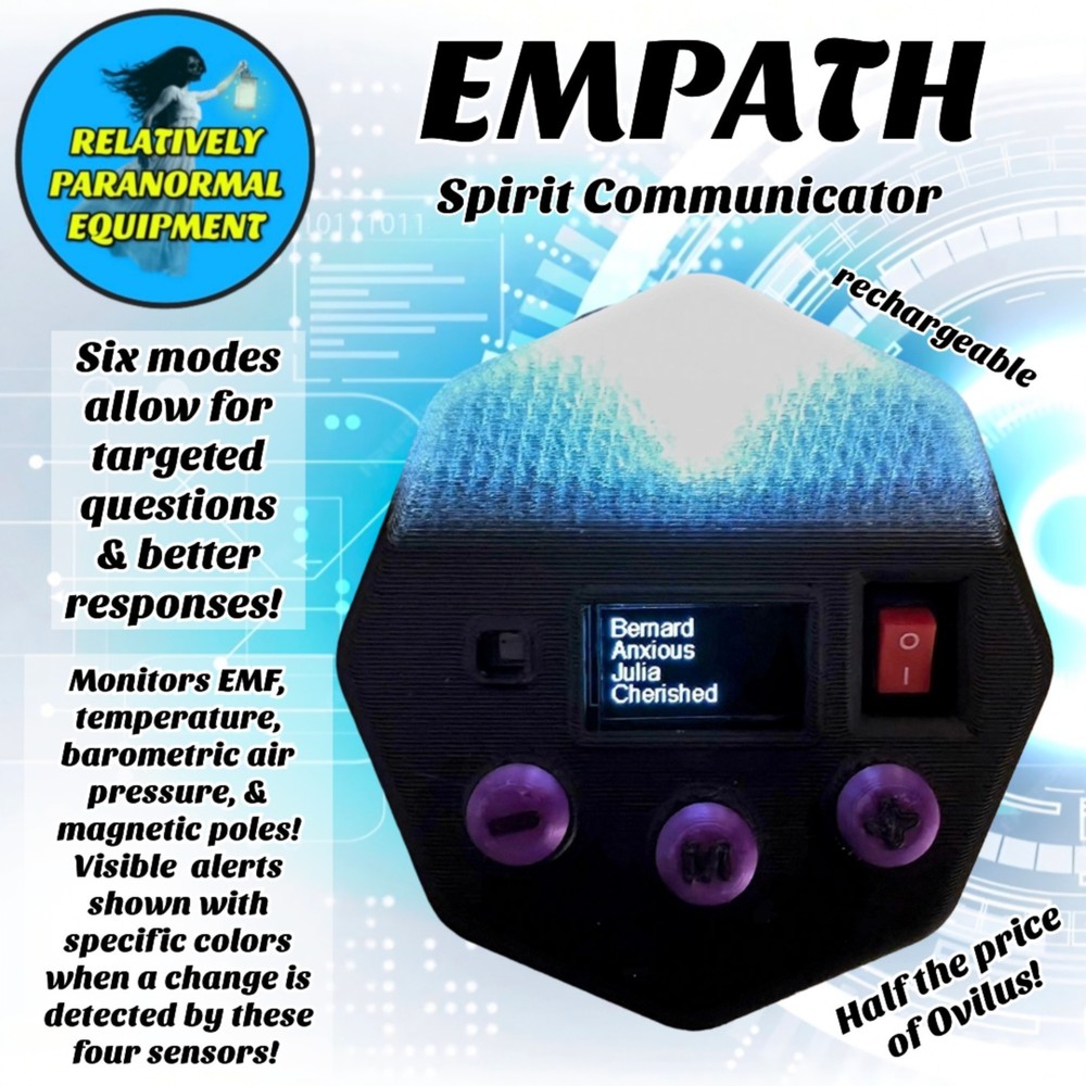 Empath - Spirit Communication Device 4 Ghost Hunting - Rechargeable