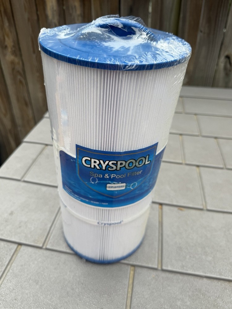 Cryspool CP-07043 White Pool and Spa Filter