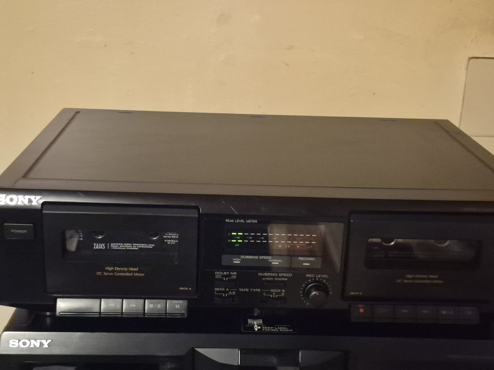 Sony Dual Cassette Player