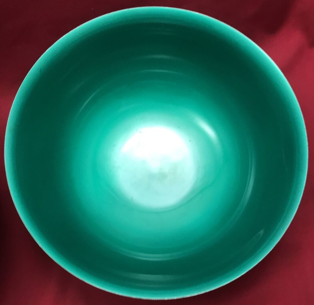 2 Pc Silverplated ENAMELED BOWLS Reed & Barton #105 Red & Green