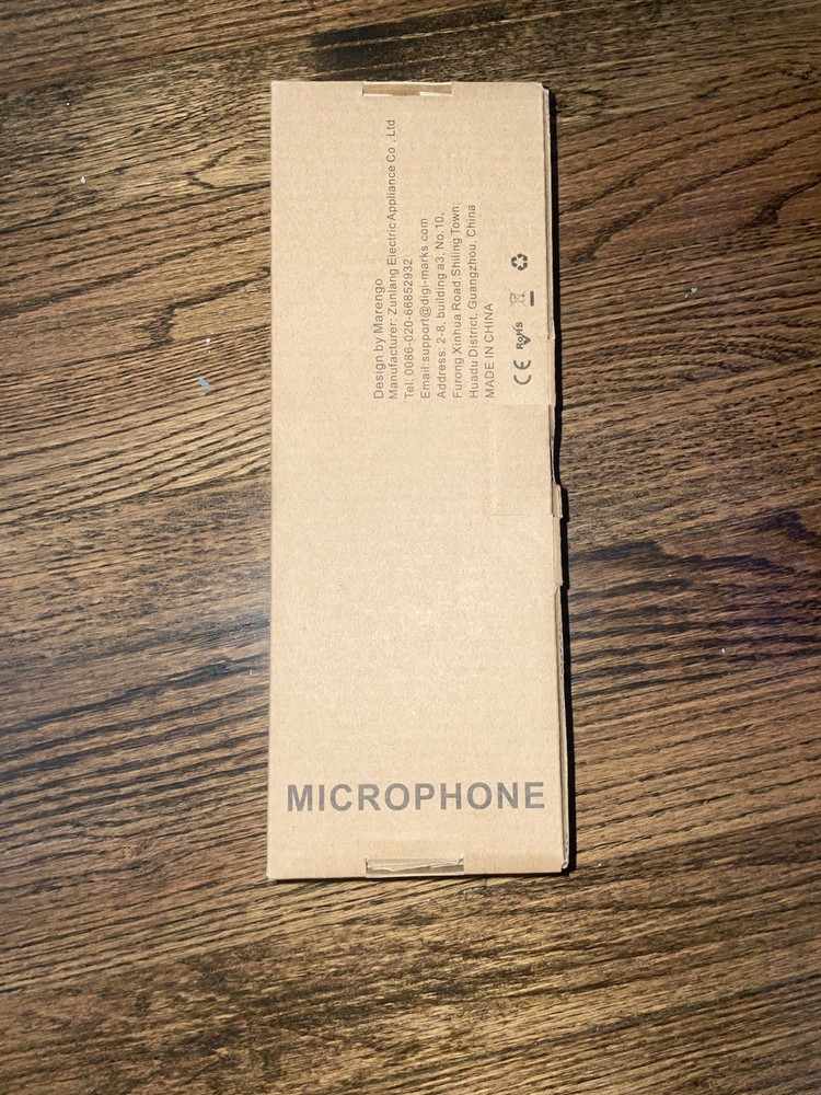 Handheld - Wired - Microphone - Marengo - Brand New