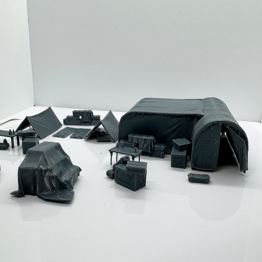 SSMODEL 1/64 Ruins Military Base