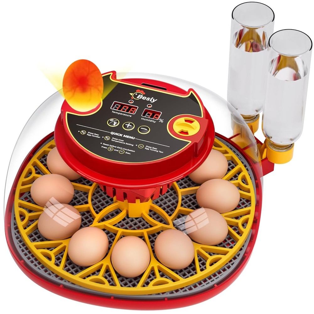 Automatic Egg Incubator with Digital Temperature Humidity Control Thermostat