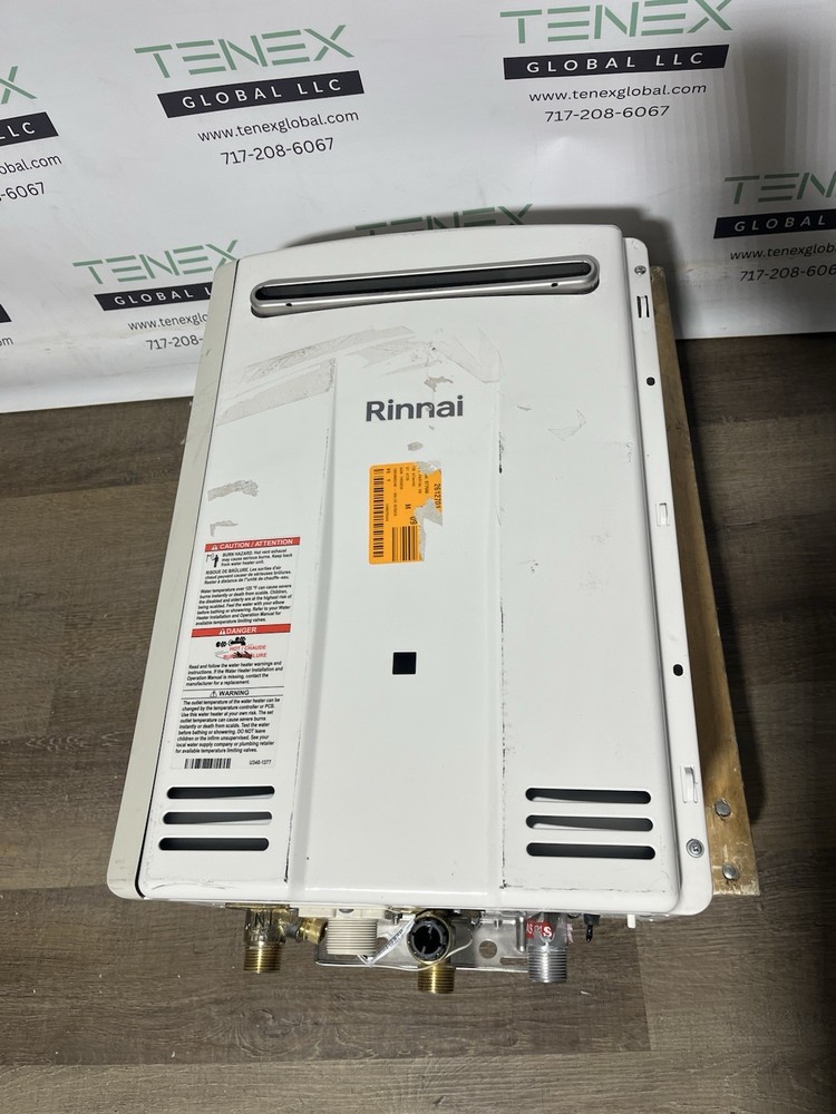 Rinnai V53DeP Outdoor Tankless Water Heater 120k BTU Propane Gas (B-18 #1545)