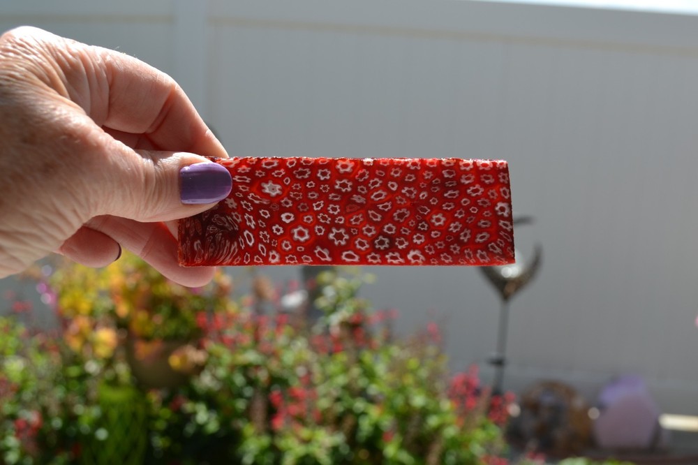 Millefiori Glass slabs
