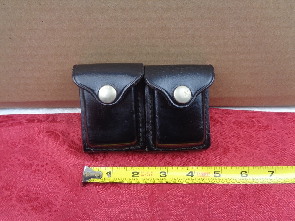 Vintage Bucheimer 1138 belt loop Double ammo pouch