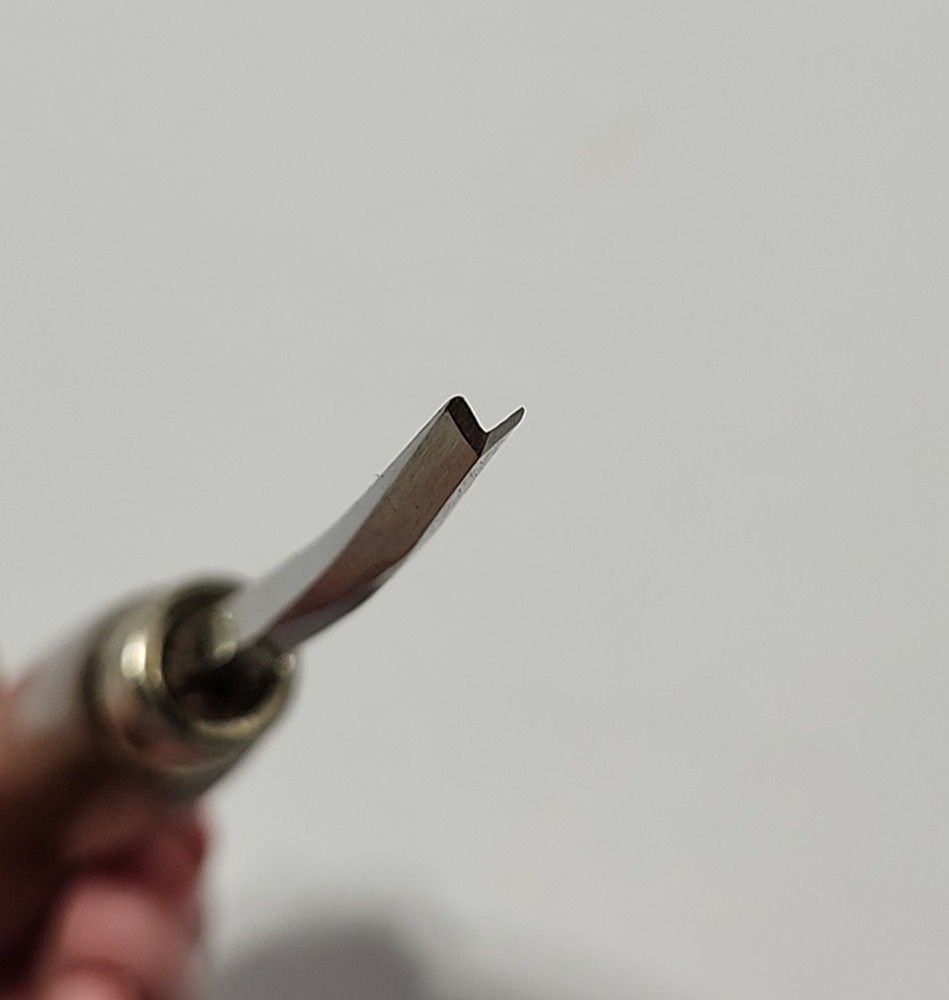 VTG General Tools USA Wood Carving Set 6pc.#1290 Gouges Chisels V-Parting READ