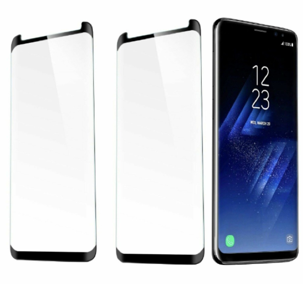2 Pack Case Friendly Tempered Glass Screen Protector For Samsung Galaxy S9 Plus