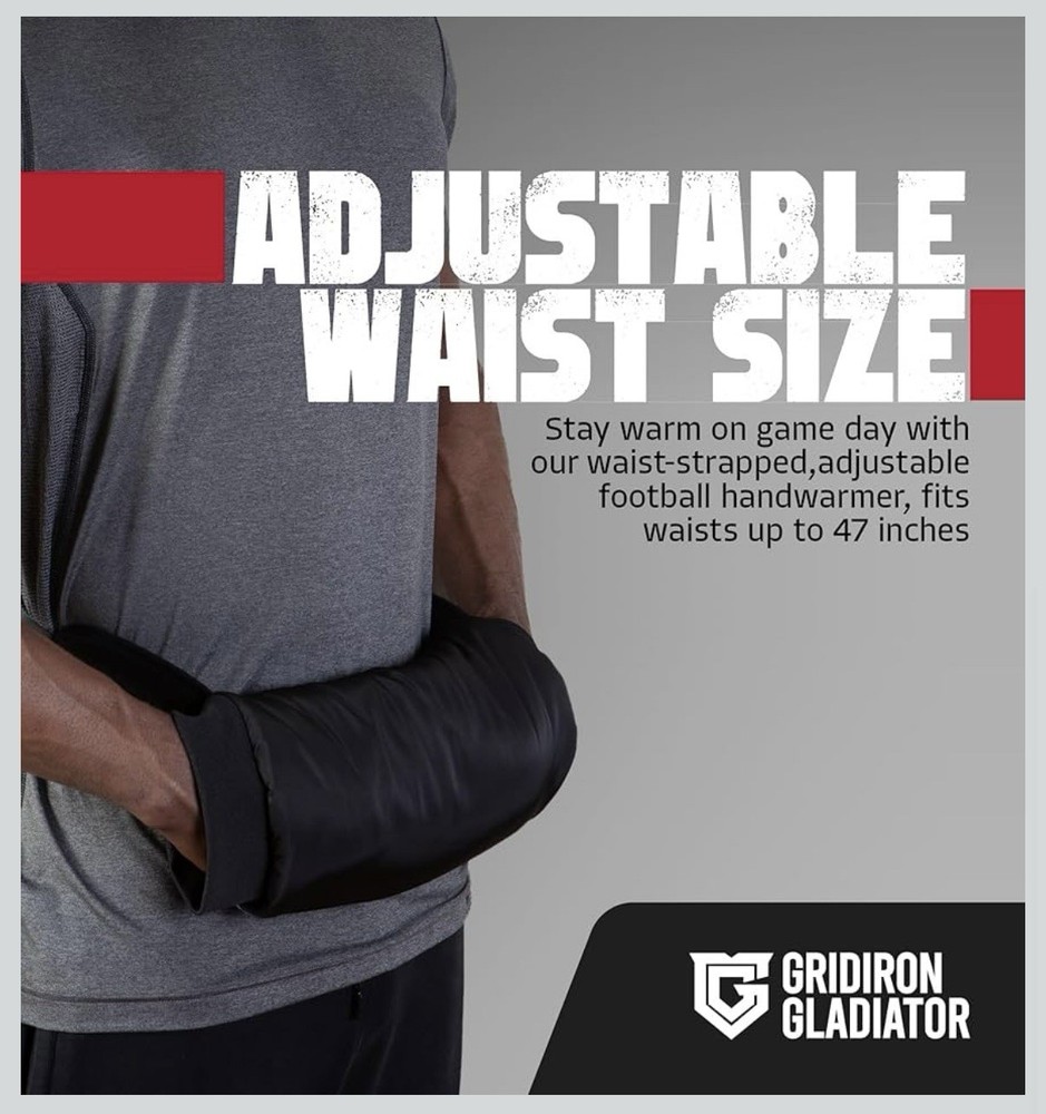 NWT Gridiron Gladiator Hand Warmer Pouch