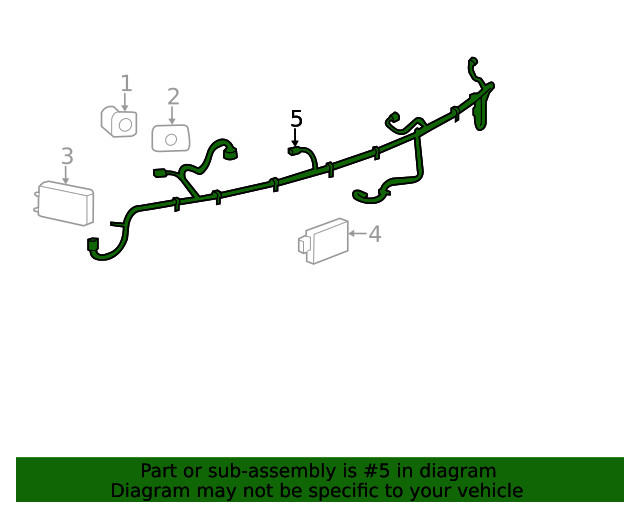 Genuine GM Harness 84388166