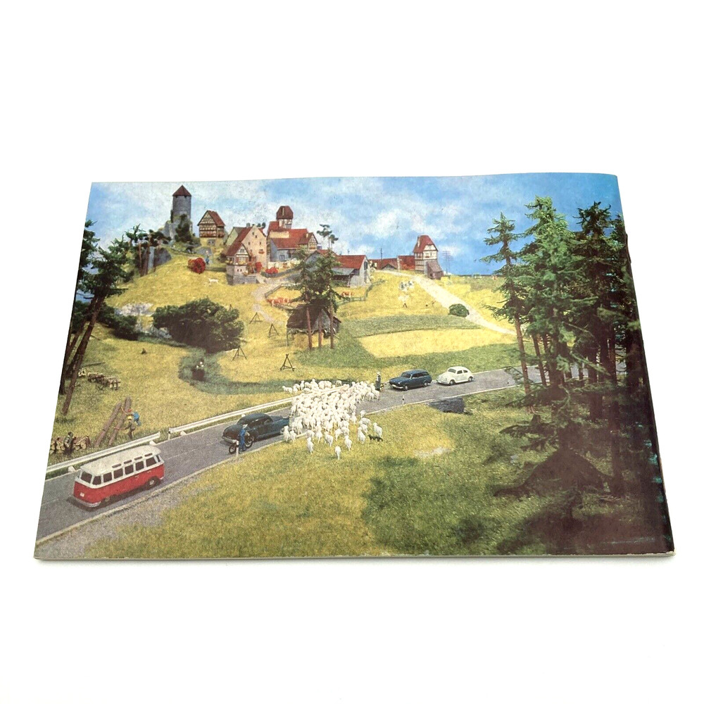 Preiser Model Railroad Train Catalog 1969/70 German Edition