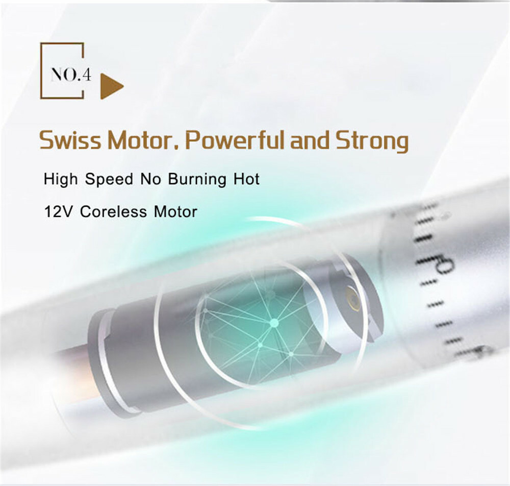 Biomaser Permanent Makeup Machine Powerful For Eyebrow Lip Black Microblading