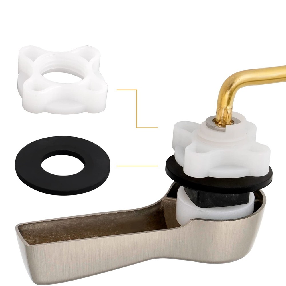 2Pack Universal Side Mount Toilet Handle Trip Lever Tank Flush Lever Replacement