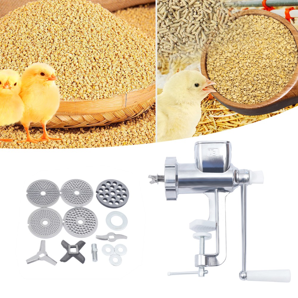 Manual Pet Feed Pellet Making Machine Household Poultry Birds Processing Machine