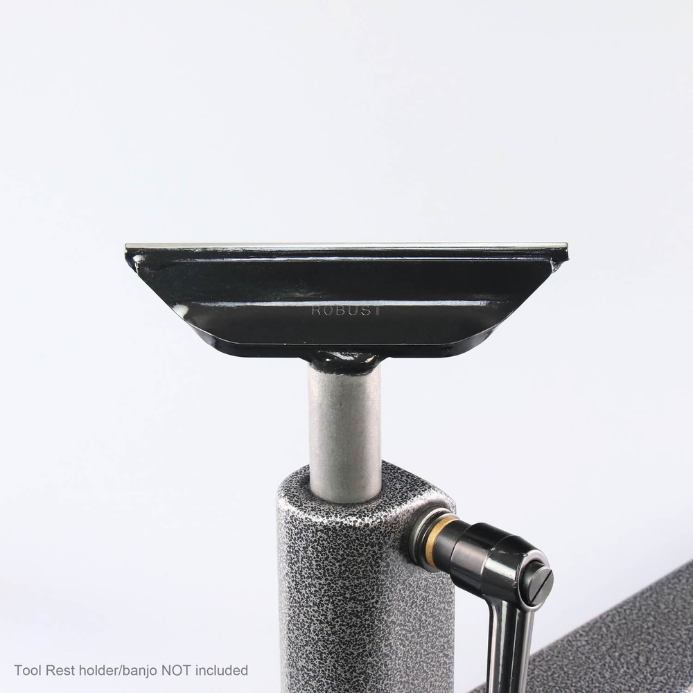 Robust, Low Profile Tool Rest, 6" Wide, Standard Post, Authorized Seller