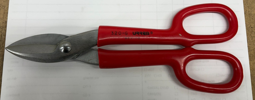 URREA 320G 10" STRAIGHT SNIP