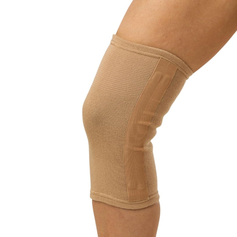 Thermoskin Elastic Knee Stabilizer Support, Beige, Small