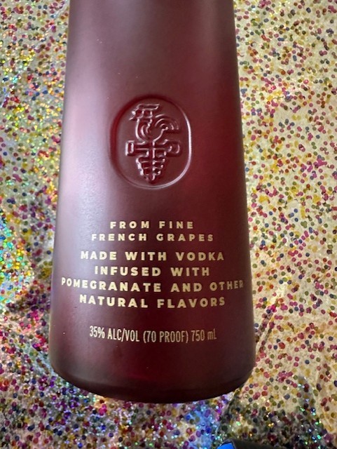 Empty Ciroc Vodka Bottles Pomegranate 750 ml Bottle