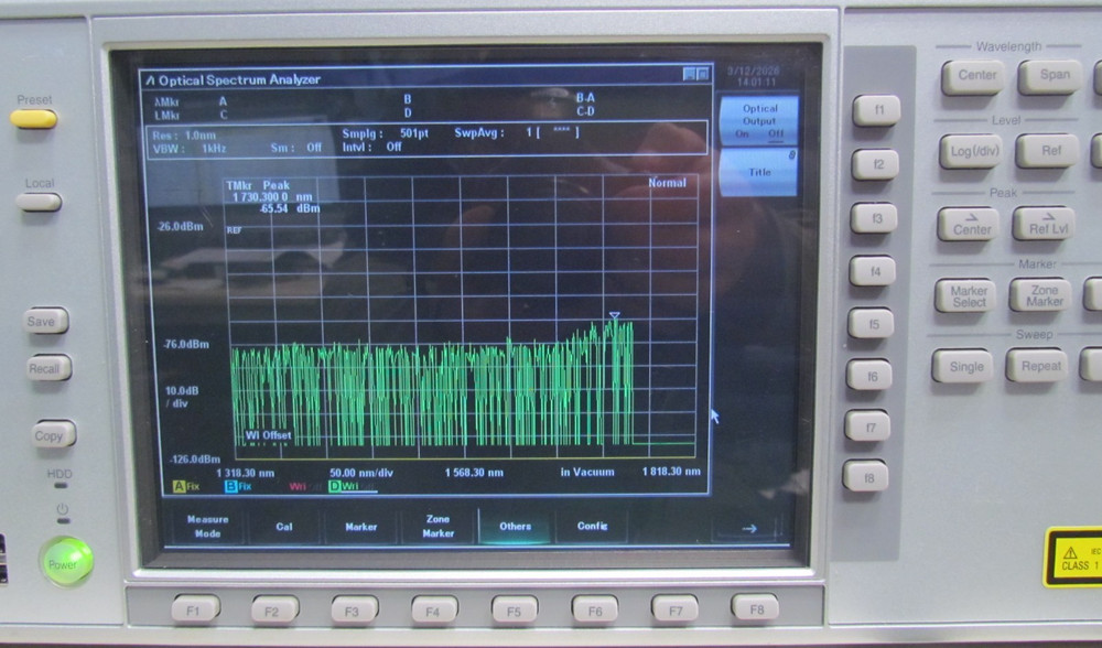 Anritsu MS9740A Optical Spectrum Analyzer