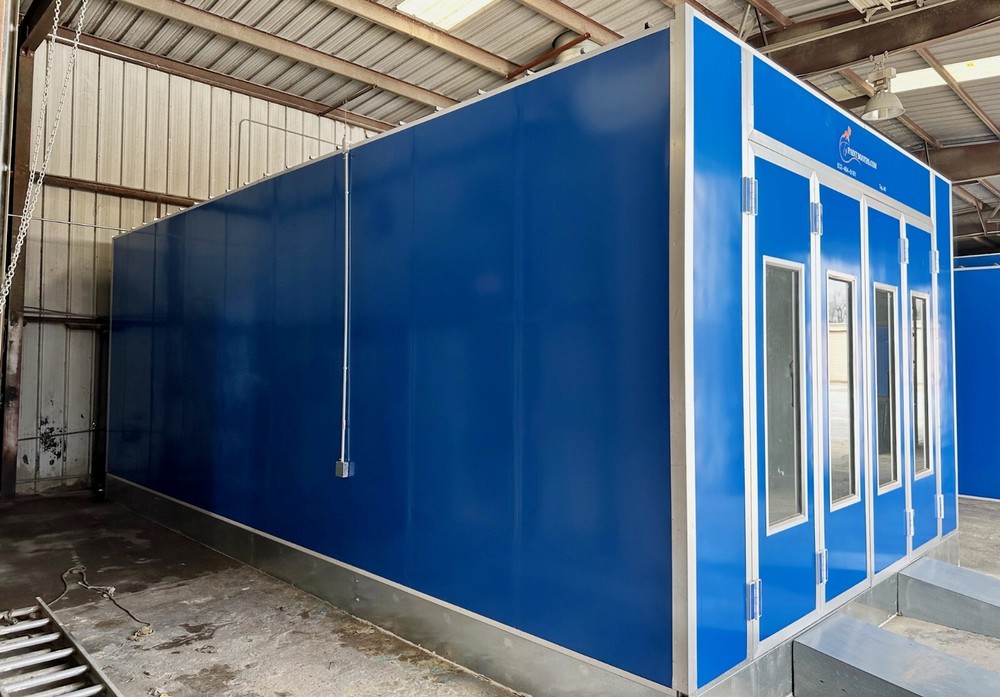 Full Down draft Pressurized NEW Paint Booth