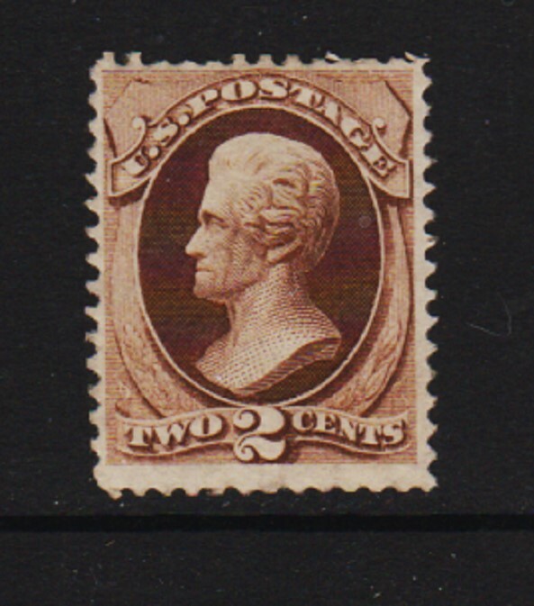 U.S. #157 mint, cat. $ 325.00