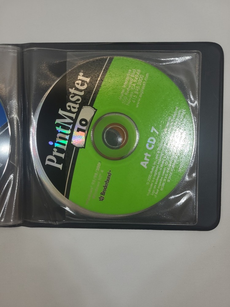 PrintMaster Platinum 10 1997-9 CD’s Complete & Tested.
