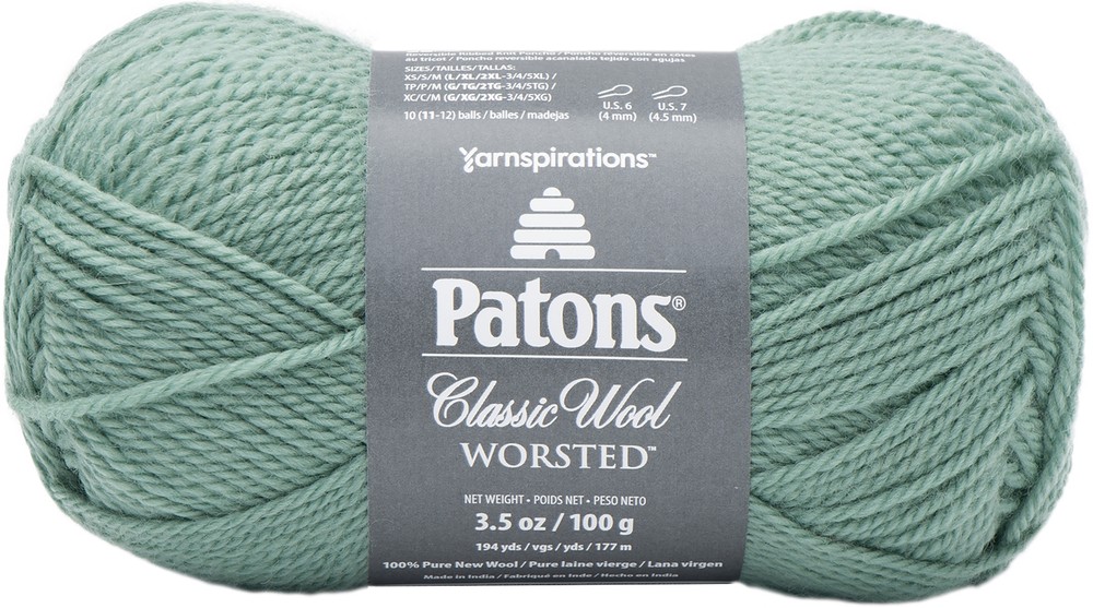 Patons Classic Wool Yarn-Basil