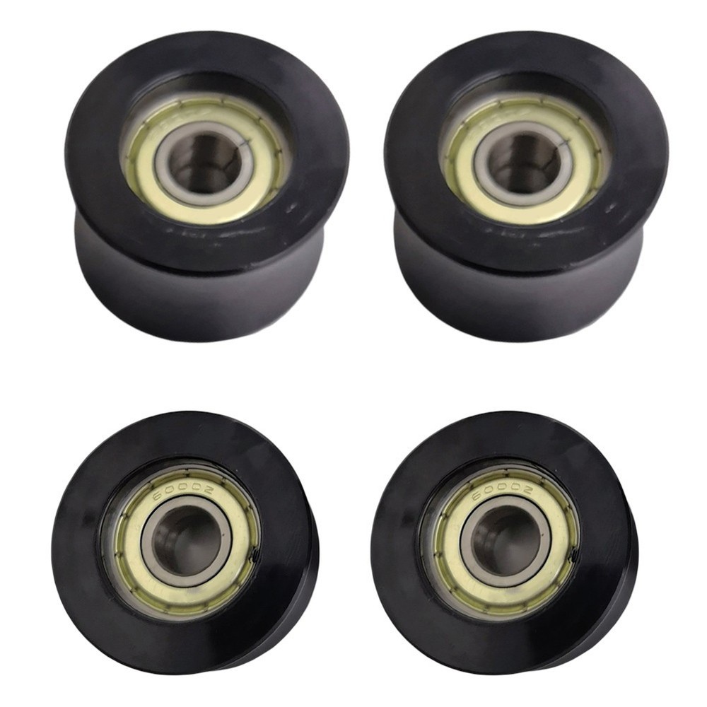 Rowing Machine Accessories 4 Pack of Guide Wheels for Seamless Functionality