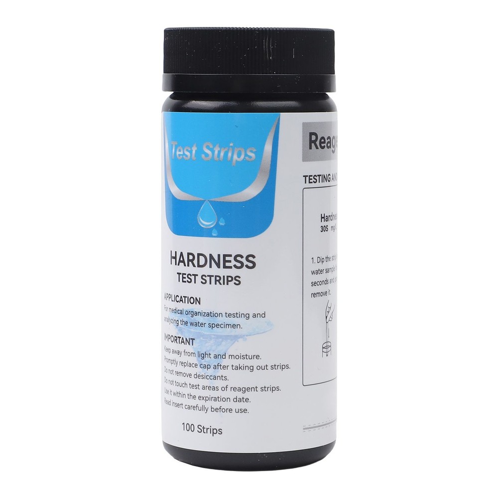 50X Water Total Hardness Test Strips Quick And Easy Testing Kit 0-425 PPM Type