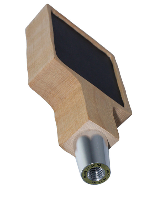 Rustic Carved Tap Handle with Chalkboard Surface - Short 6" - Tap Boards