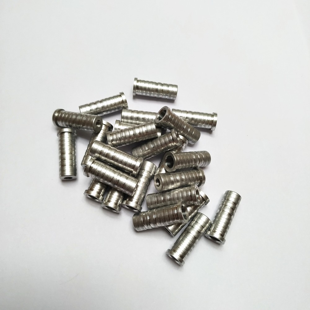 24Pcs Arrow Inserts Bushing 7.6mm thread pitch multiple size Broadheads Refit