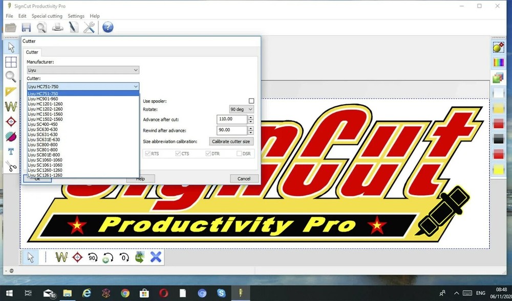 Sign Cut Pro USB | 32-Bit PC & Laptop Software for Sign Making Subscription Free
