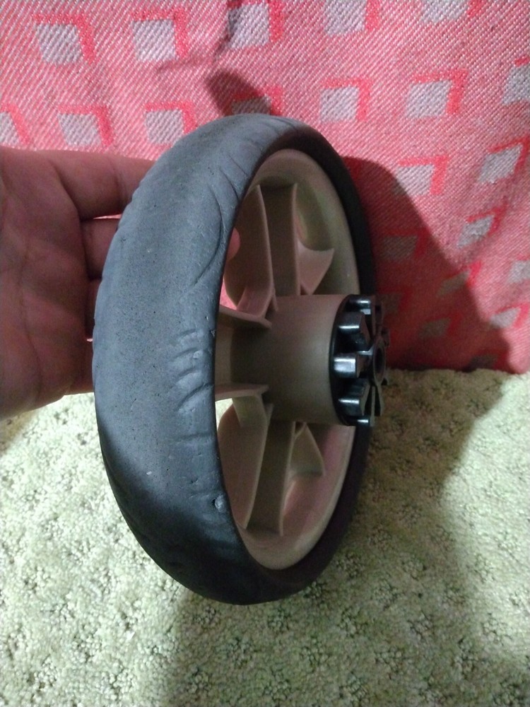 Eddie Bauer Stroller FRONT TIRE WHEEL ONLY 7-3/4" Replacement part