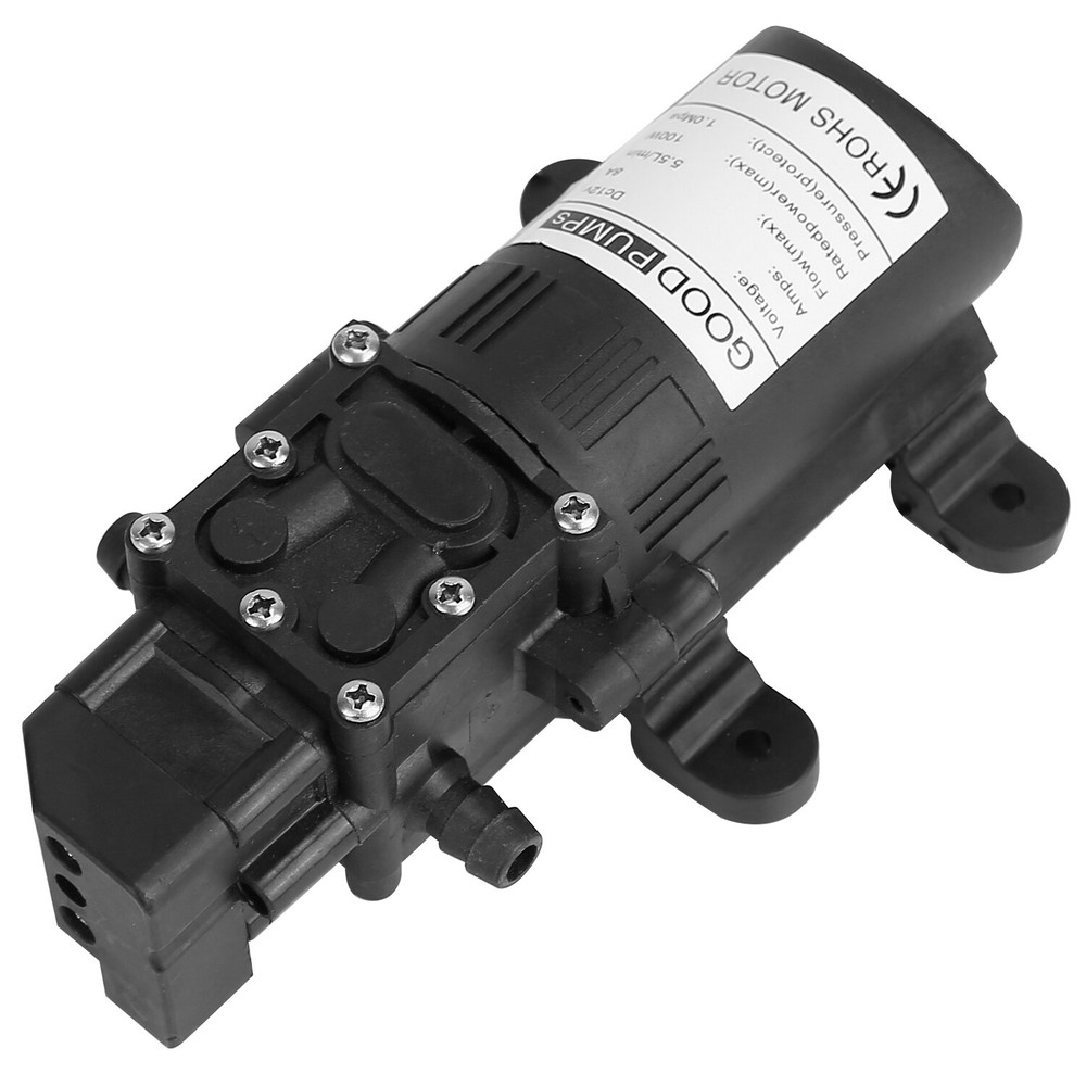 130PSI 12V Water Pump Self Priming Diaphragm High Pressure Automatic Switch