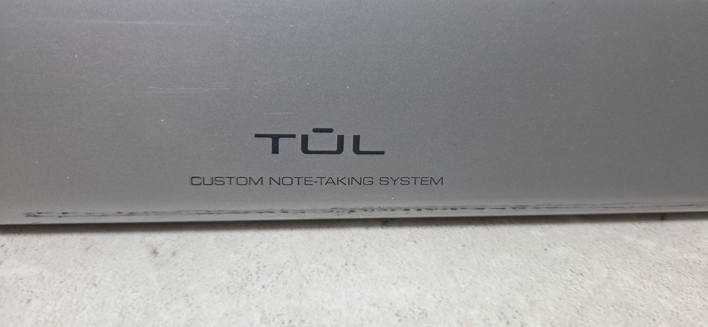 TUL Custom Note-Taking System Discbound 12-Hole Punch Silver Heavy Duty