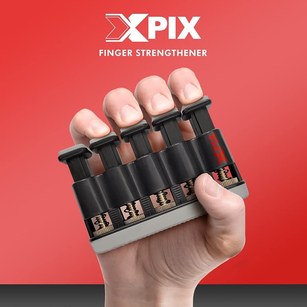 XPIX Guitar Finger Exerciser for Training, Longevity and Accuracy Perfect for