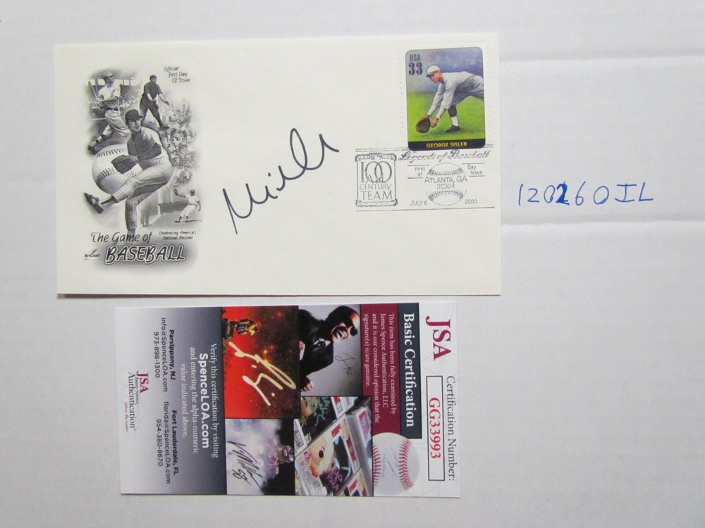 Mike Weir Signed First Day Cover Envelope JSA (2)