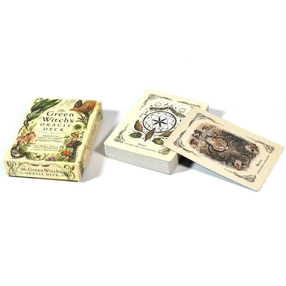 Green Witch Oracle Tarot Deck Natural Magic Insight Witchcraft Divination Game
