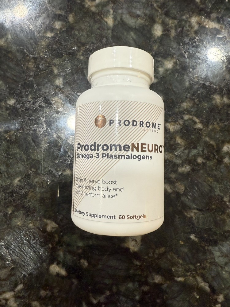 Prodrome Sciences Neuro Omega 3 Plasmalogens - 60 Softgels - NEW