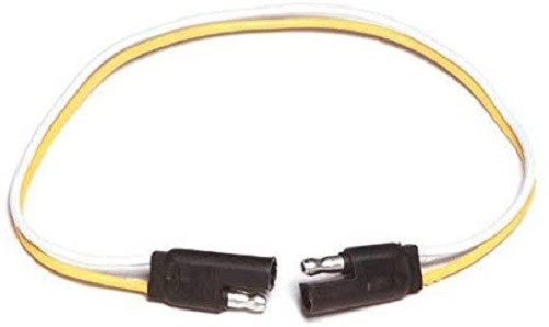 Grote 82-1034 Flat Connector, 2 Pole, 16 Ga