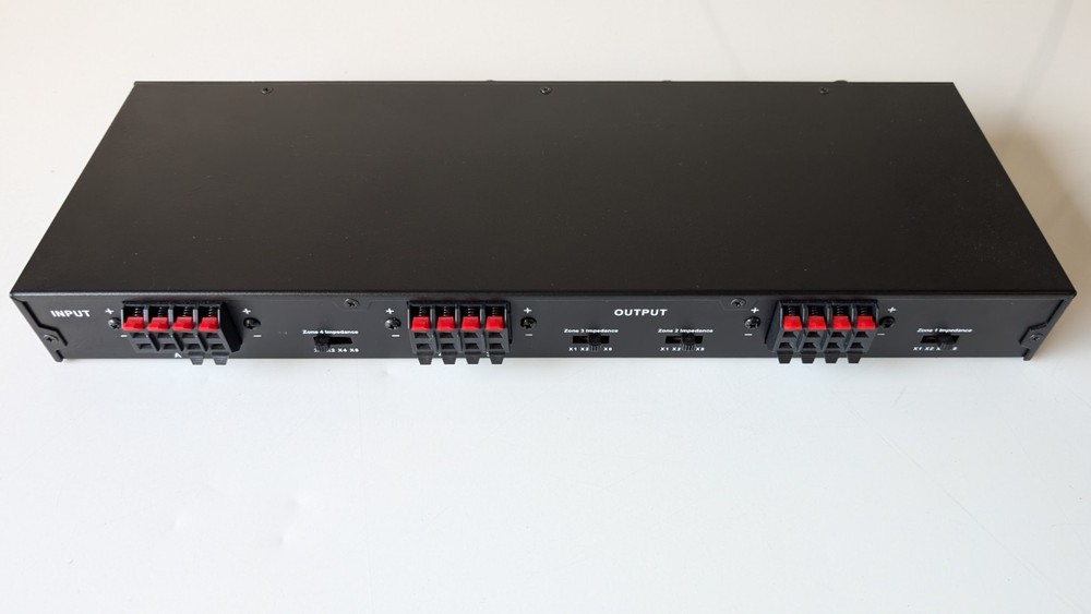 Vanco PA-SS4V Four Pair Stereo Speaker Selector Volume Control