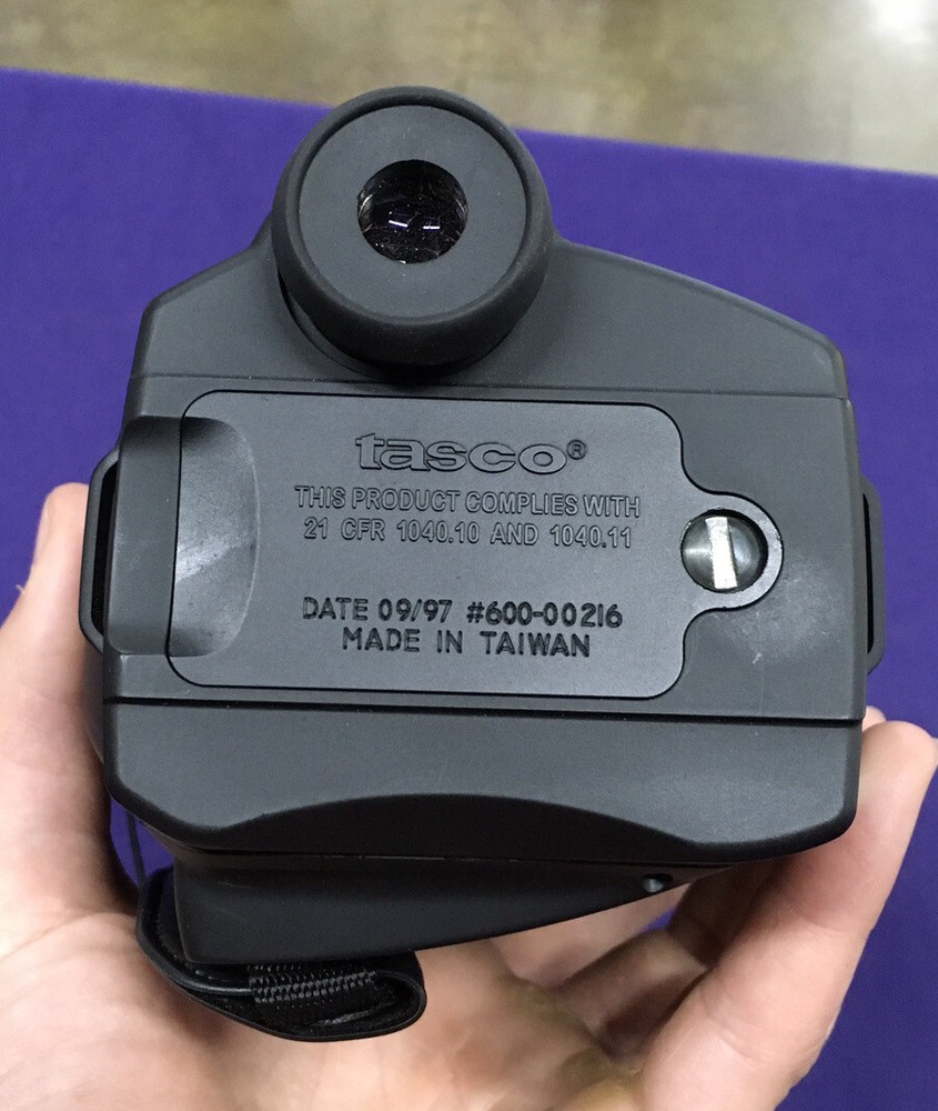 Tasco Lasersite Rangefinder 600 Tested And Working With Soft Case