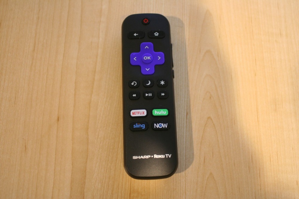 Genuine Sharp LC-RCRUS-20 Roku TV Remote Control