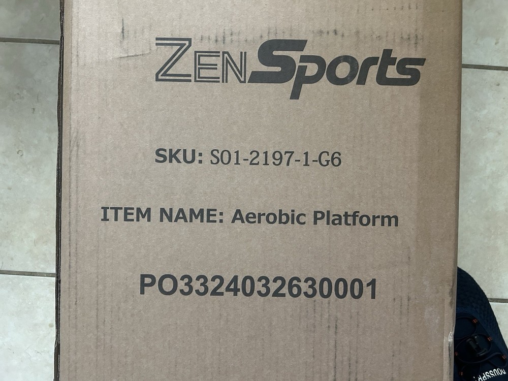 Aerobic Step With Risers
