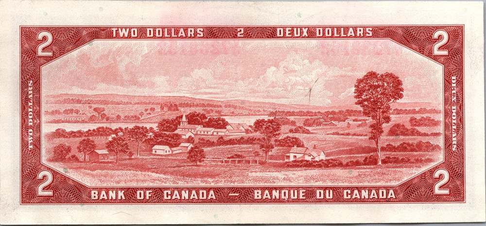 Canada 2 Dollars 1954 BC-38d