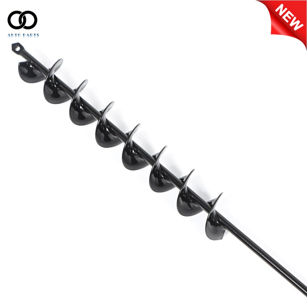 32"×2" Extended Length Auger Drill Bit Post Hole Digger Earth Auger Bulb Planter