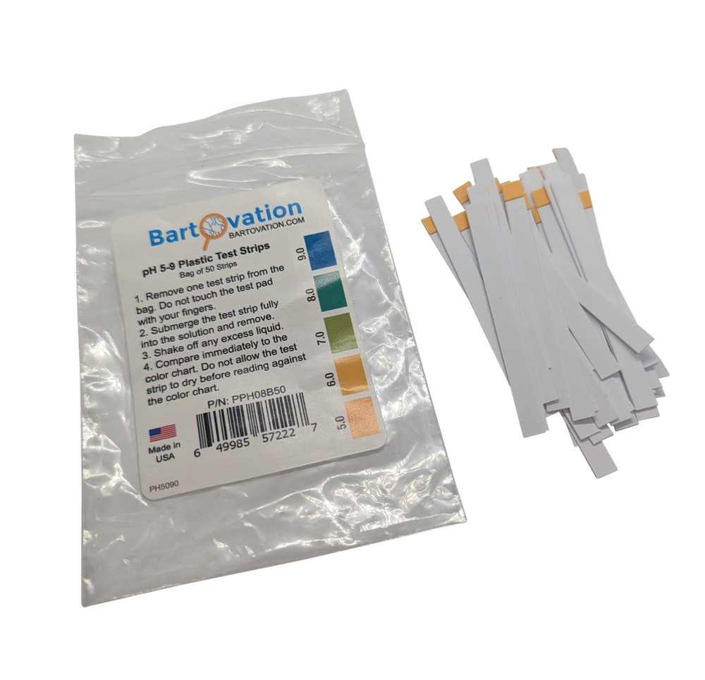 pH 5-9 Test Strips [Bag of 50 Strips]